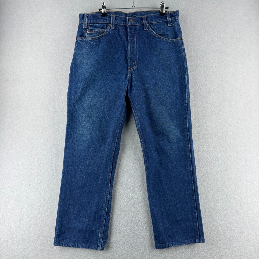 Vintage Levis Jeans Mens 34x30 (Fits 33x26) 80s‎ Denim 509 Straight Made in USA